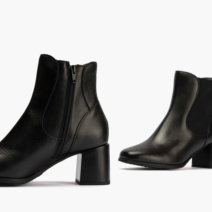 Pitillos Botín Chelsea De Mujer Color Negro