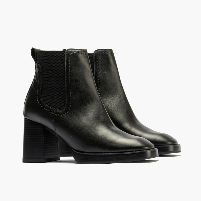 Pitillos Botín Chelsea De Mujer Color Negro