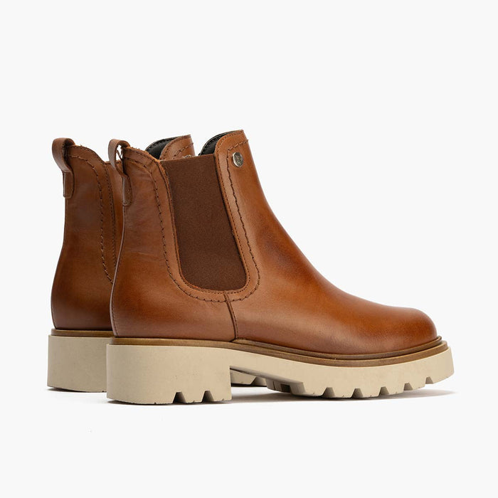 Pitillos Botín Chelsea En Napa Mujer Color Cuero