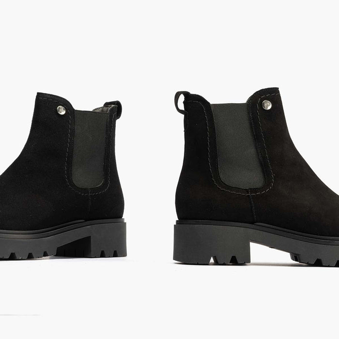 Pitillos Botín Chelsea Para Mujer Color Negro