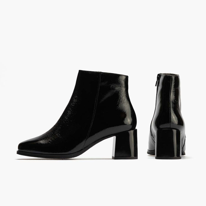 Pitillos Botín Liso Mujer Color Negro