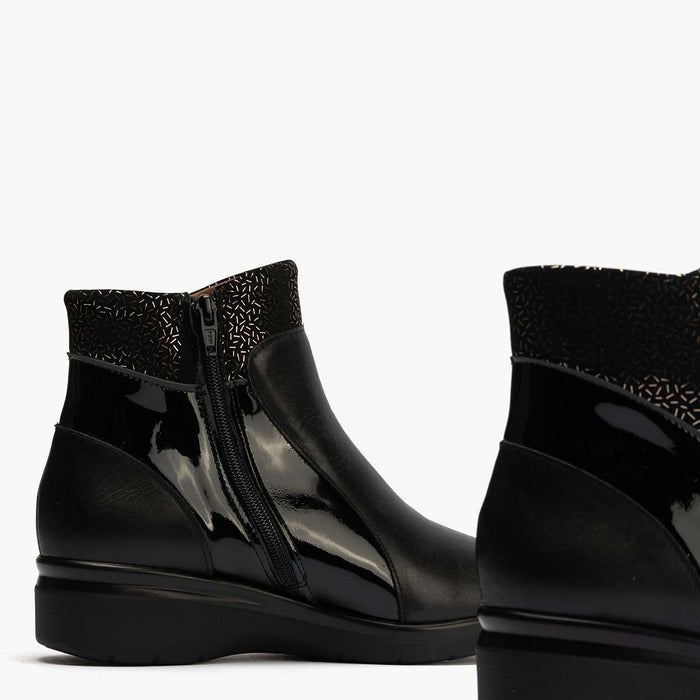 Pitillos Botín Mujer Color Negro