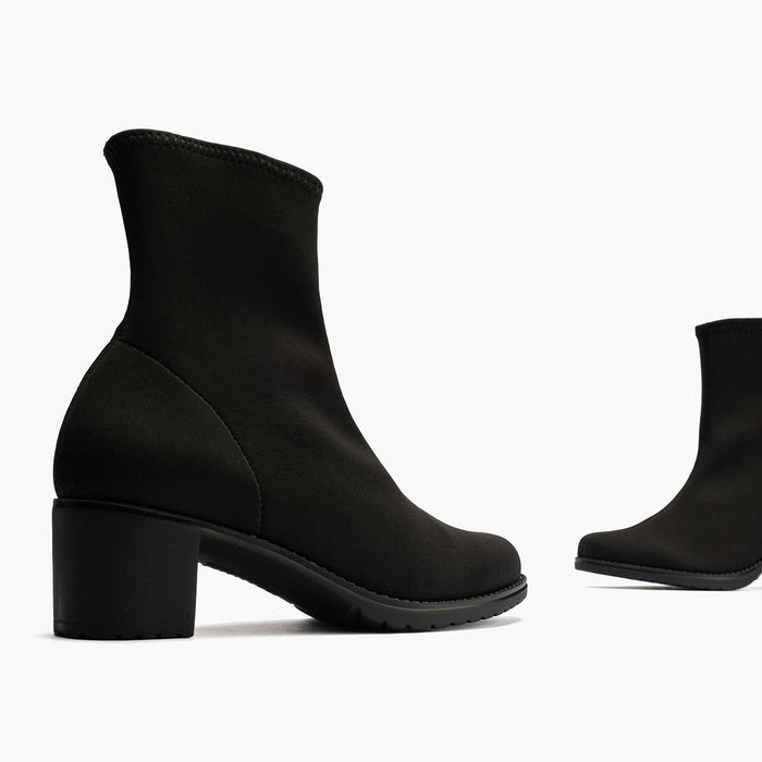 Pitillos Botín Strech Mujer Color Negro