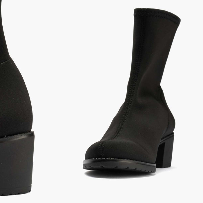 Pitillos Botín Strech Mujer Color Negro
