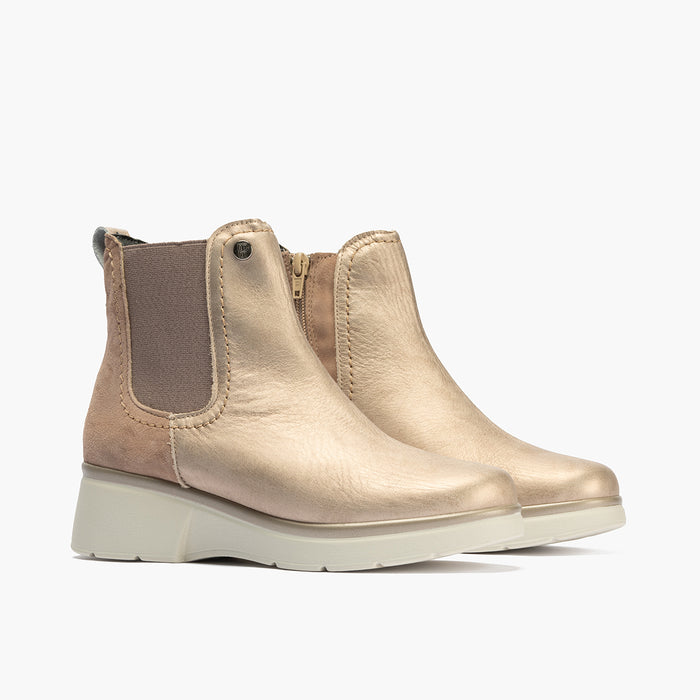 Pitillos Chelsea De Mujer Color Piedra