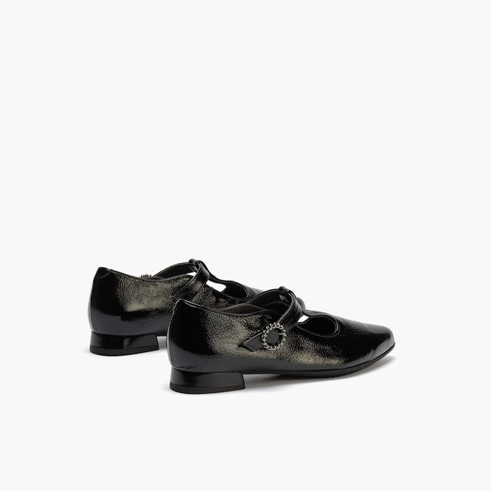 Pitillos Gilda En Charol Para Mujer Color Negro