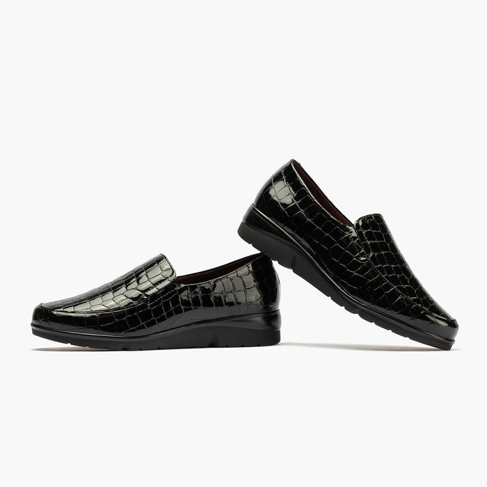 Pitillos Manoletina En Coco De Mujer Color Negro