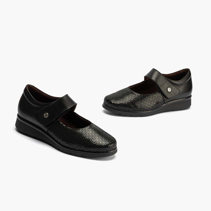 Pitillos Mercedes Para Mujer Color Negro