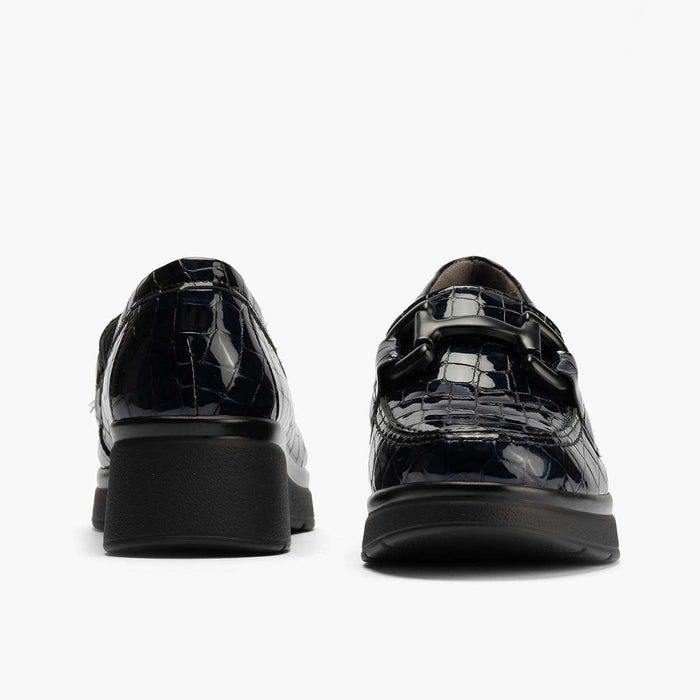 Pitillos Mocasín Coco De Mujer Color Marino