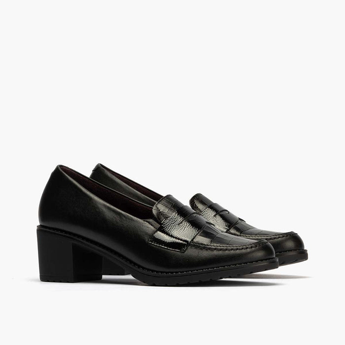 pitillos Mocasín mujer color negro