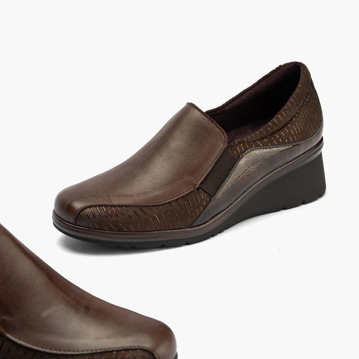 Pitillos Zapato Abotinado Gucci Mujer Color Marrón