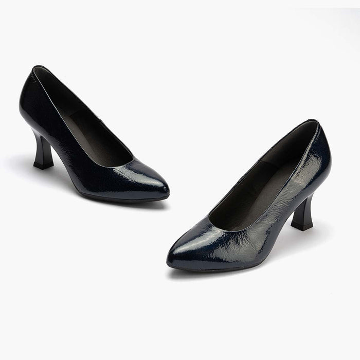 Pitillos Zapato De Salón Charol Mujer Color Marino