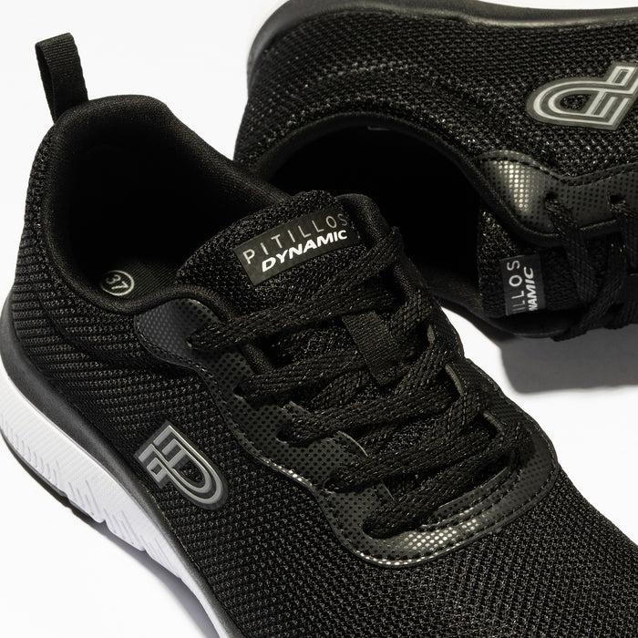 pitillos Zapatillas de mujer de deporte NEGRO [Dynamic Foam]