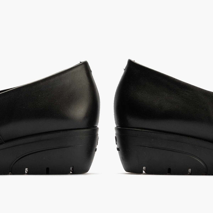 Pitillos Zapato Abotinado Con Elástico Para Mujer Color Negro