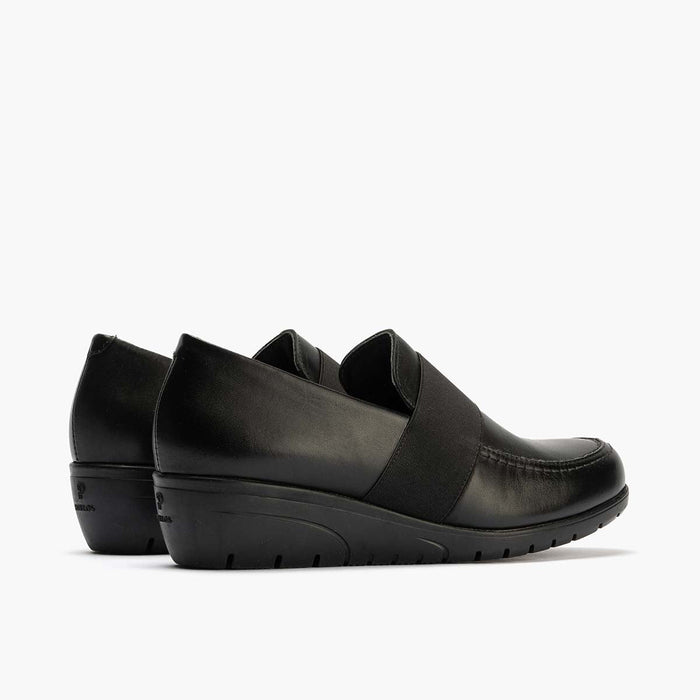 pitillos Zapato Abotinado con Elástico para mujer color negro