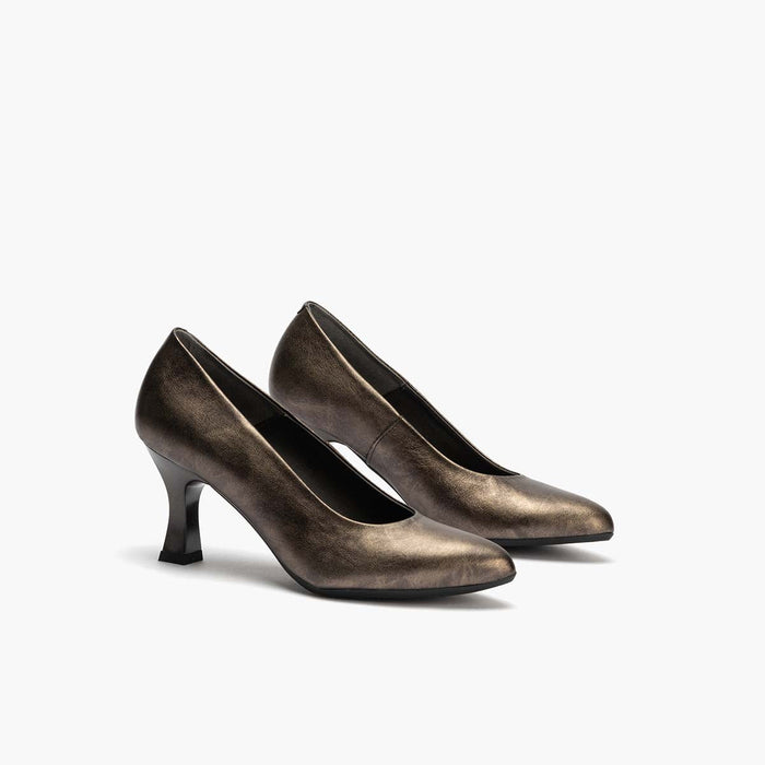 pitillos Zapato de Salón Laminado mujer color bronce