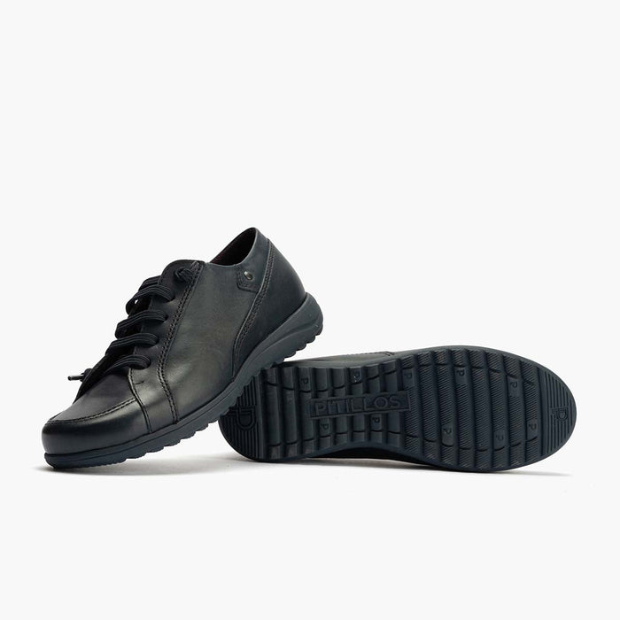 Pitillos Zapato Deportivo Cordon Elástico Mujer Color Marino