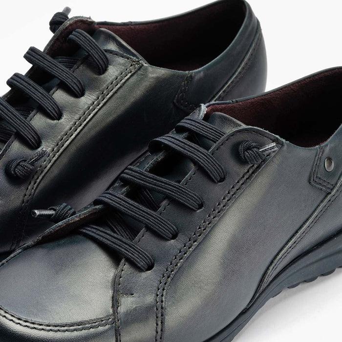 Pitillos Zapato Deportivo Cordon Elástico Mujer Color Marino