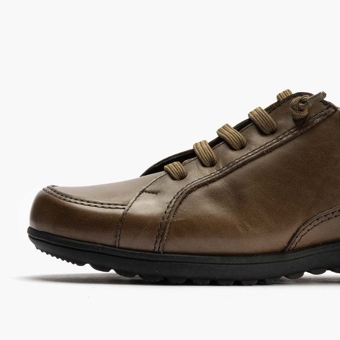 Pitillos Zapato Deportivo Cordon Elástico Para Mujer Color Kaki