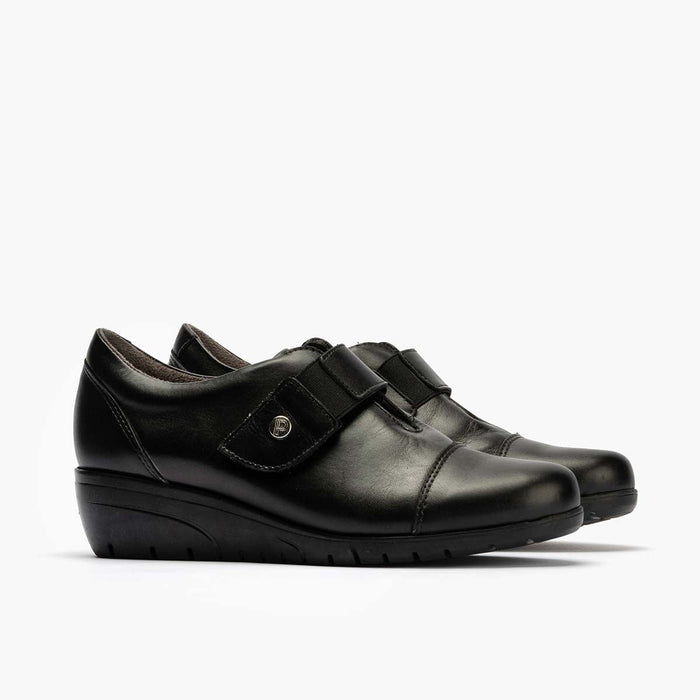 pitillos Zapato Inglés con Correa mujer color negro