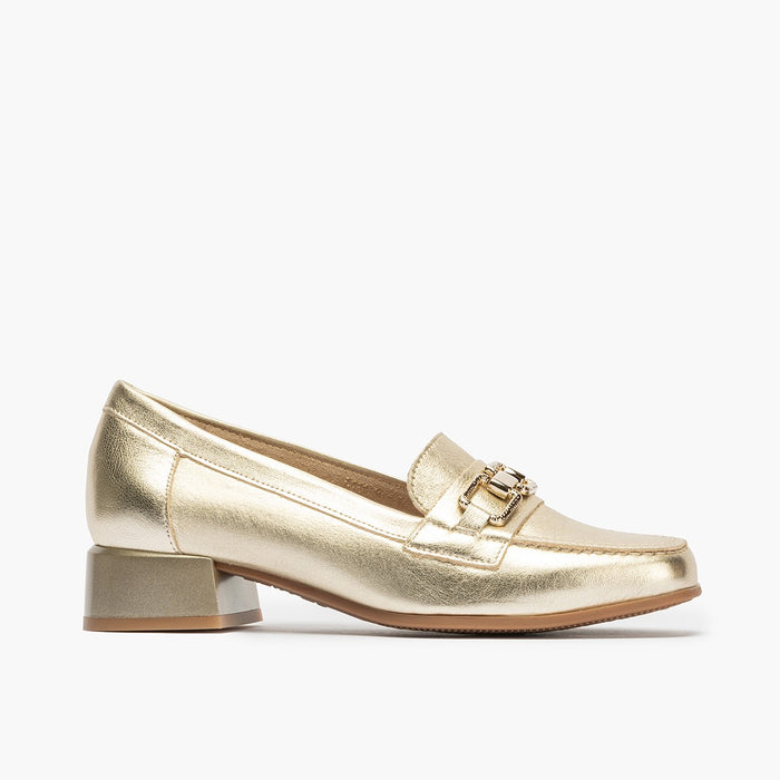 Pitillos Zapatos De Salón De Mujer Con Adorno Cadena Metálica DORADO