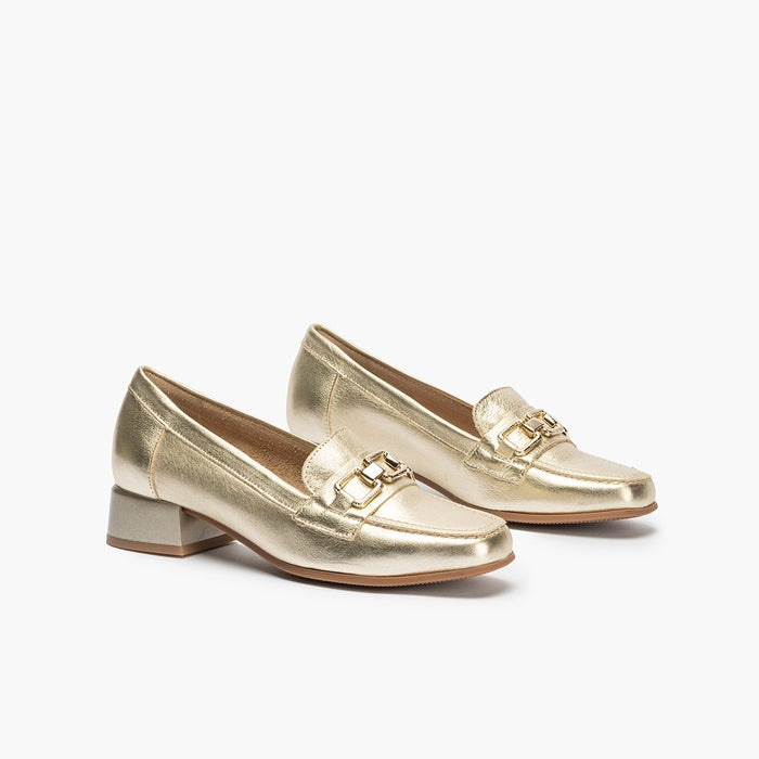 Pitillos Zapatos De Salón De Mujer Con Adorno Cadena Metálica DORADO