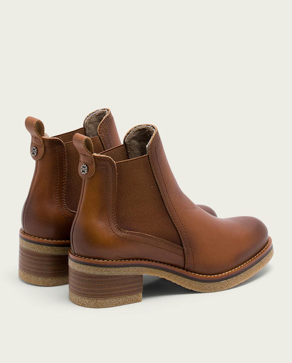 Porronet BOTINES DE PIEL CUERO CON ELÁSTICOS GIANNINA