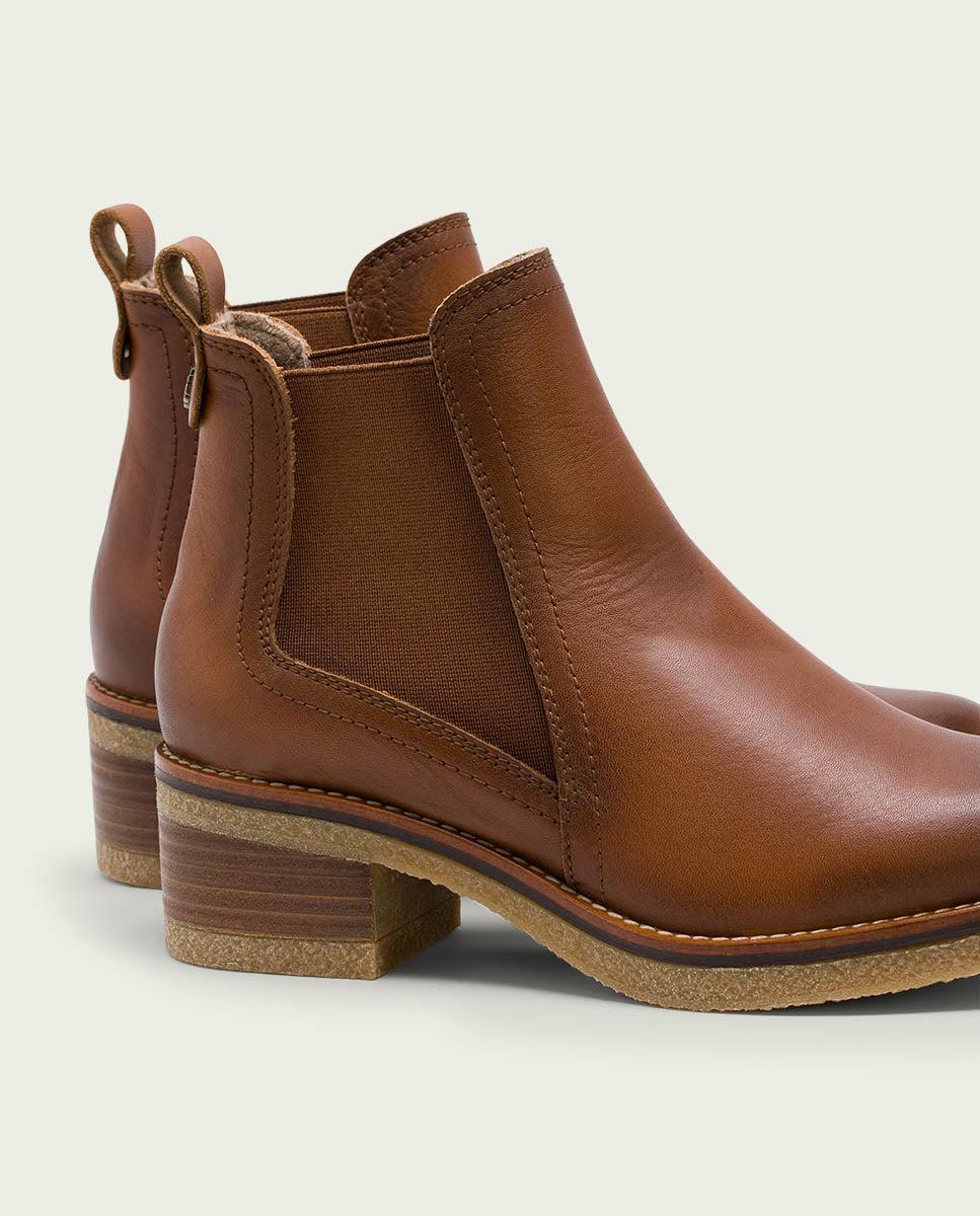 Porronet BOTINES DE PIEL CUERO CON ELÁSTICOS GIANNINA