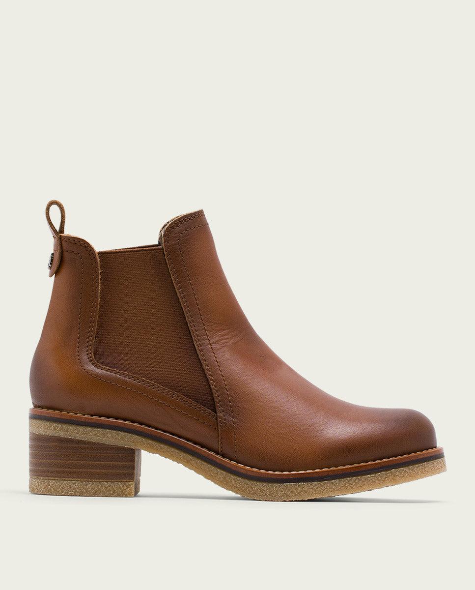 porronet BOTINES DE PIEL CUERO CON ELÁSTICOS GIANNINA