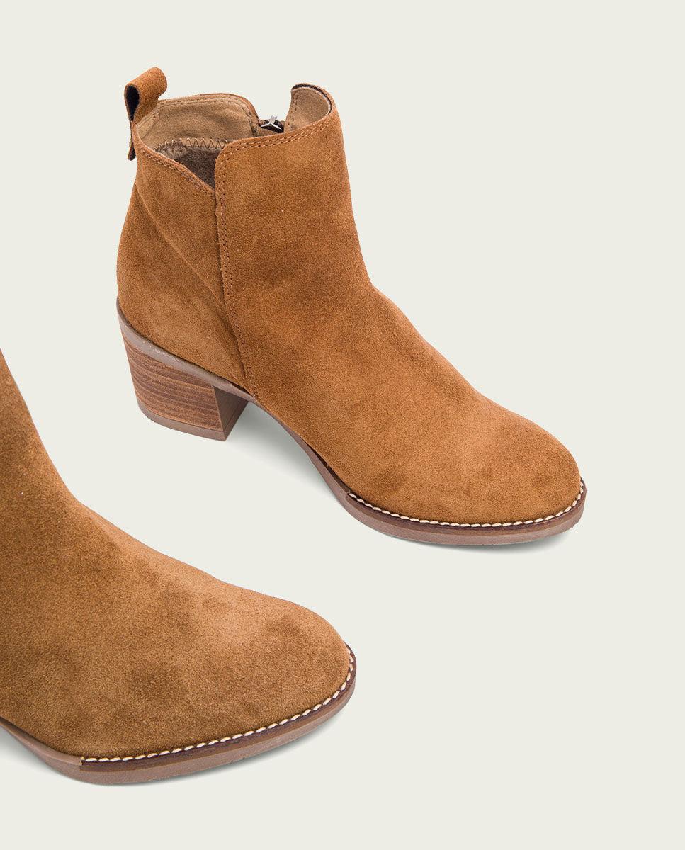 Porronet BOTINES DE TACÓN CUERO CON CREMALLERA NERY