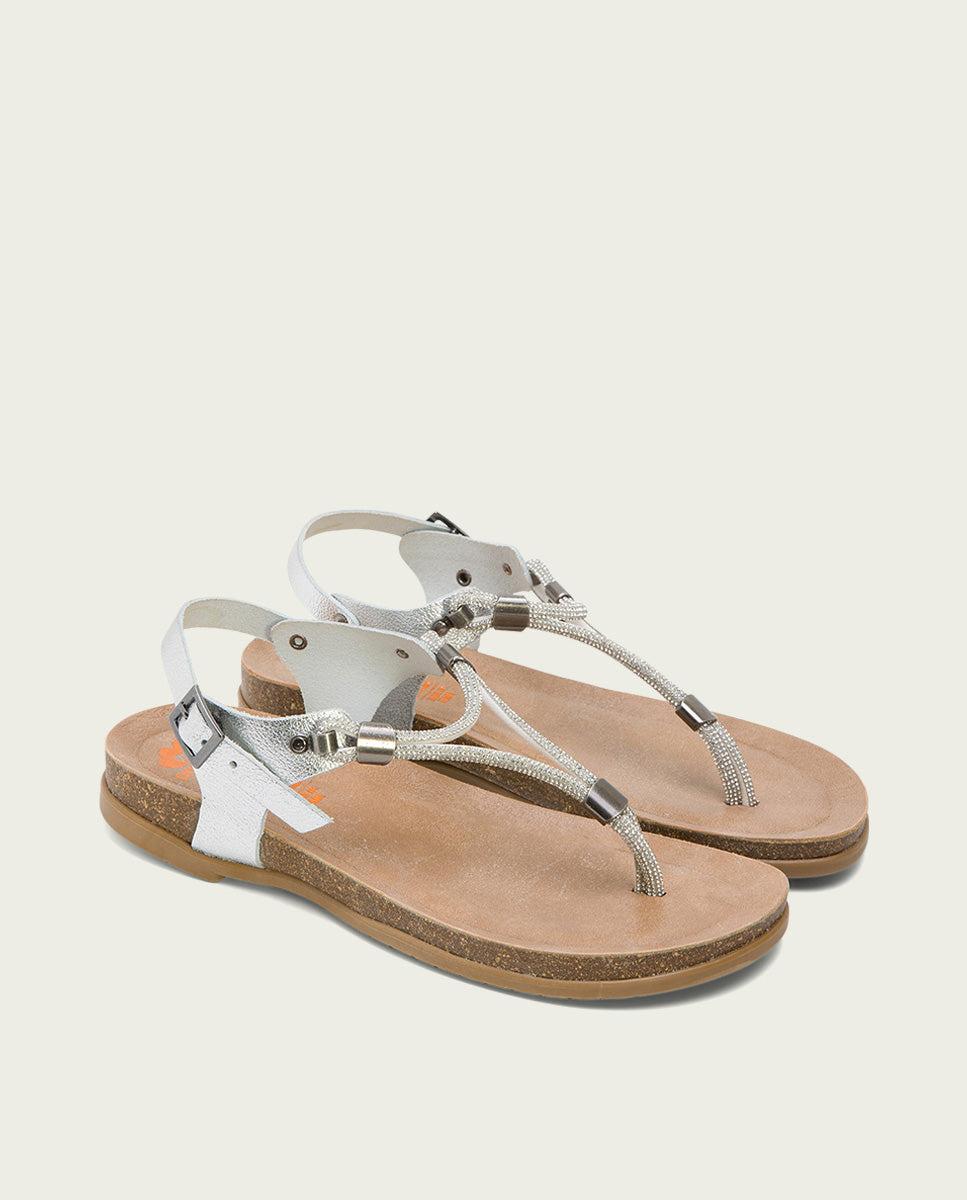 Porronet ESCLAVA BIO CON PALA DE BRILLANTES PLATA DELTA