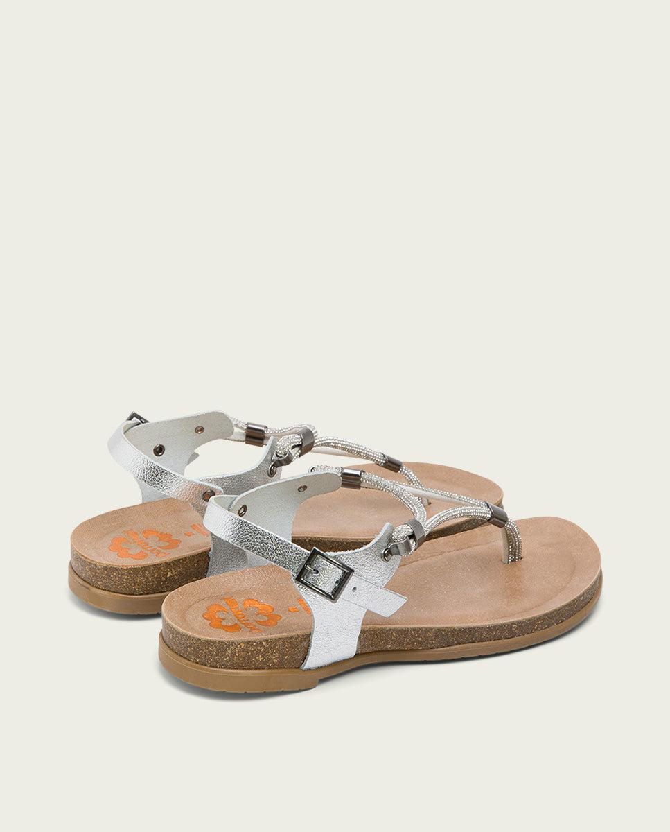 Porronet ESCLAVA BIO CON PALA DE BRILLANTES PLATA DELTA