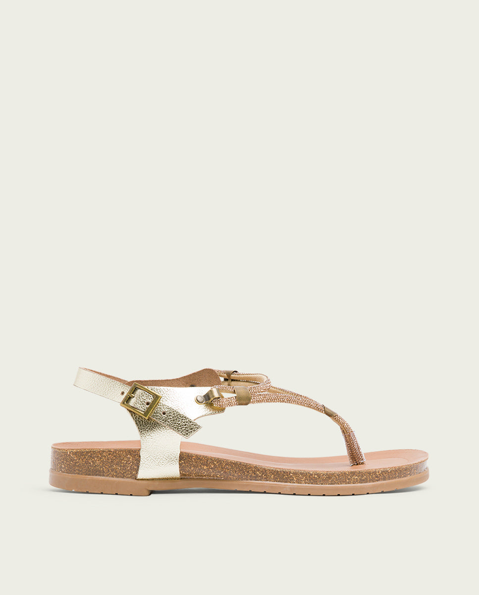 porronet ESCLAVA BIO CON PALA DE BRILLANTES PLATINO DELTA