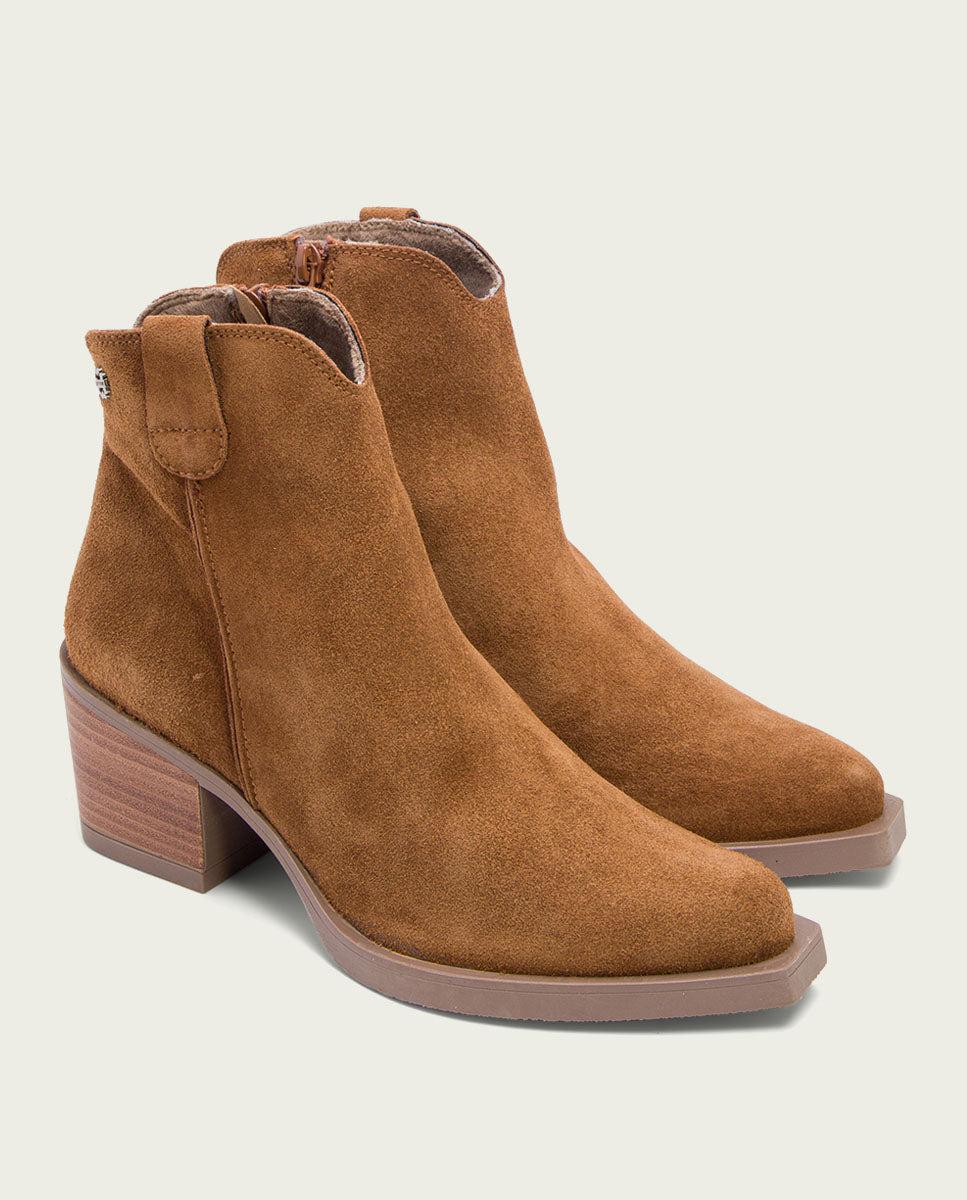 Porronet BOTINES COWBOY CUERO CON CREMALLERA JARA