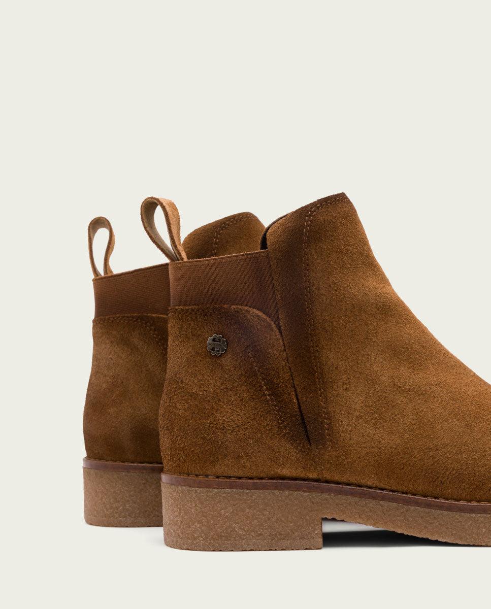 Porronet BOTINES DE PIEL CUERO CON ELÁSTICOS DALIA