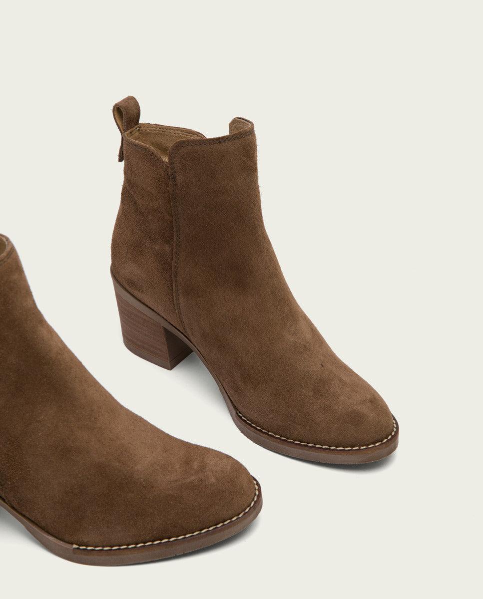 Porronet BOTINES DE TACÓN MOKA CON CREMALLERA NERY