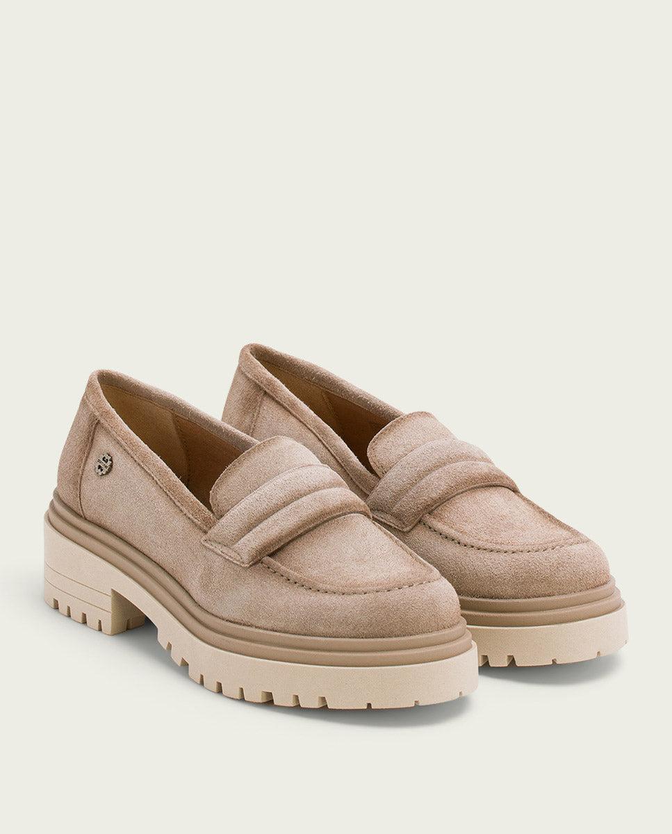 Porronet MOCASINES DE SERRAJE ARENA FEBE