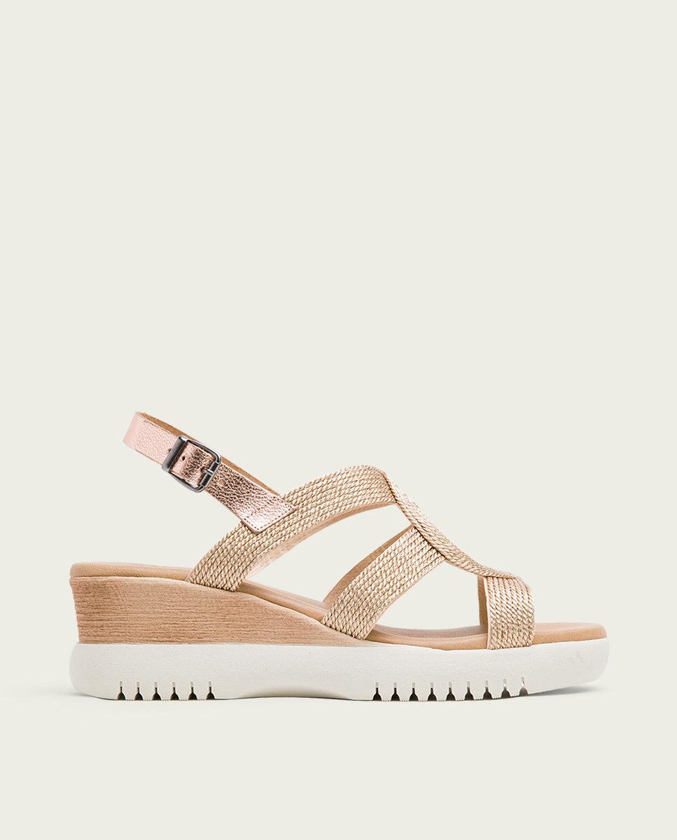 Porronet SANDALIA CUÑA ROSE ELISA