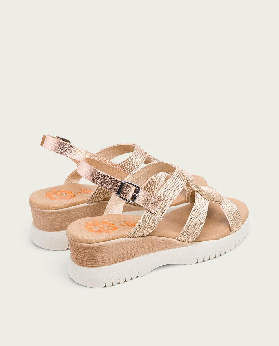 Porronet SANDALIA CUÑA ROSE ELISA