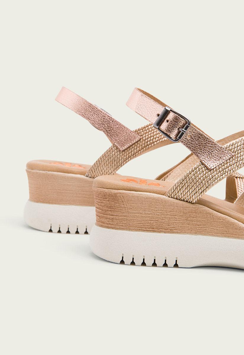 Porronet SANDALIA CUÑA ROSE ELISA