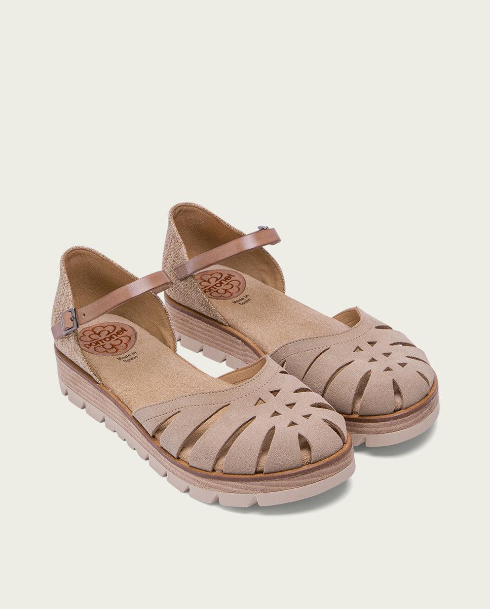 Porronet SANDALIA DE SERRAJE ARENA BIANCA