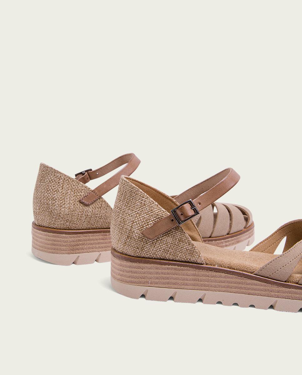 Porronet SANDALIA DE SERRAJE ARENA BIANCA