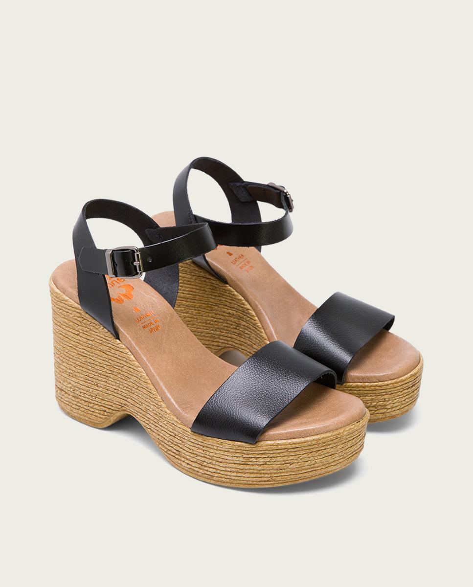 Porronet SANDALIA TACON ALTO NEGRO MICHELE