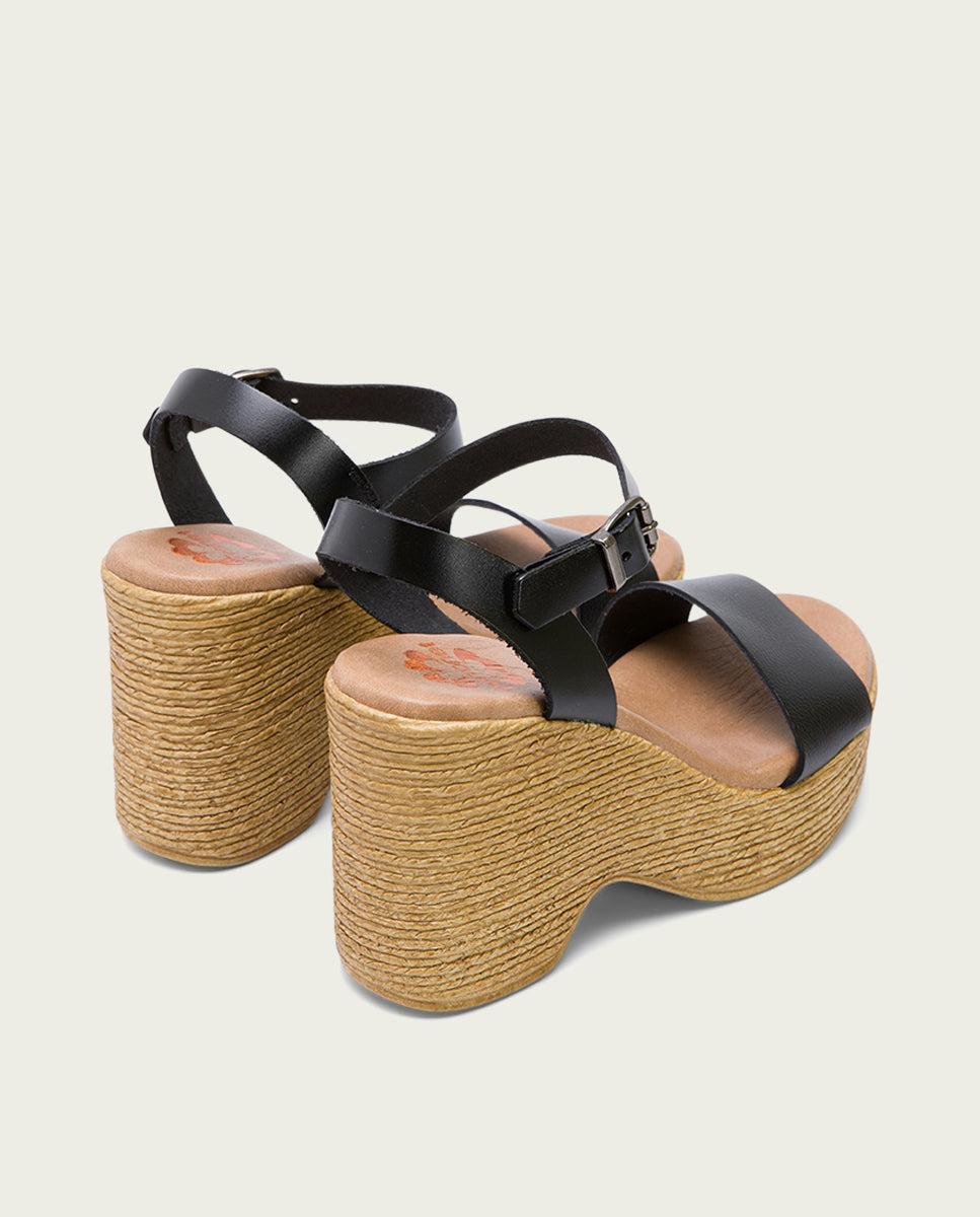 Porronet SANDALIA TACON ALTO NEGRO MICHELE