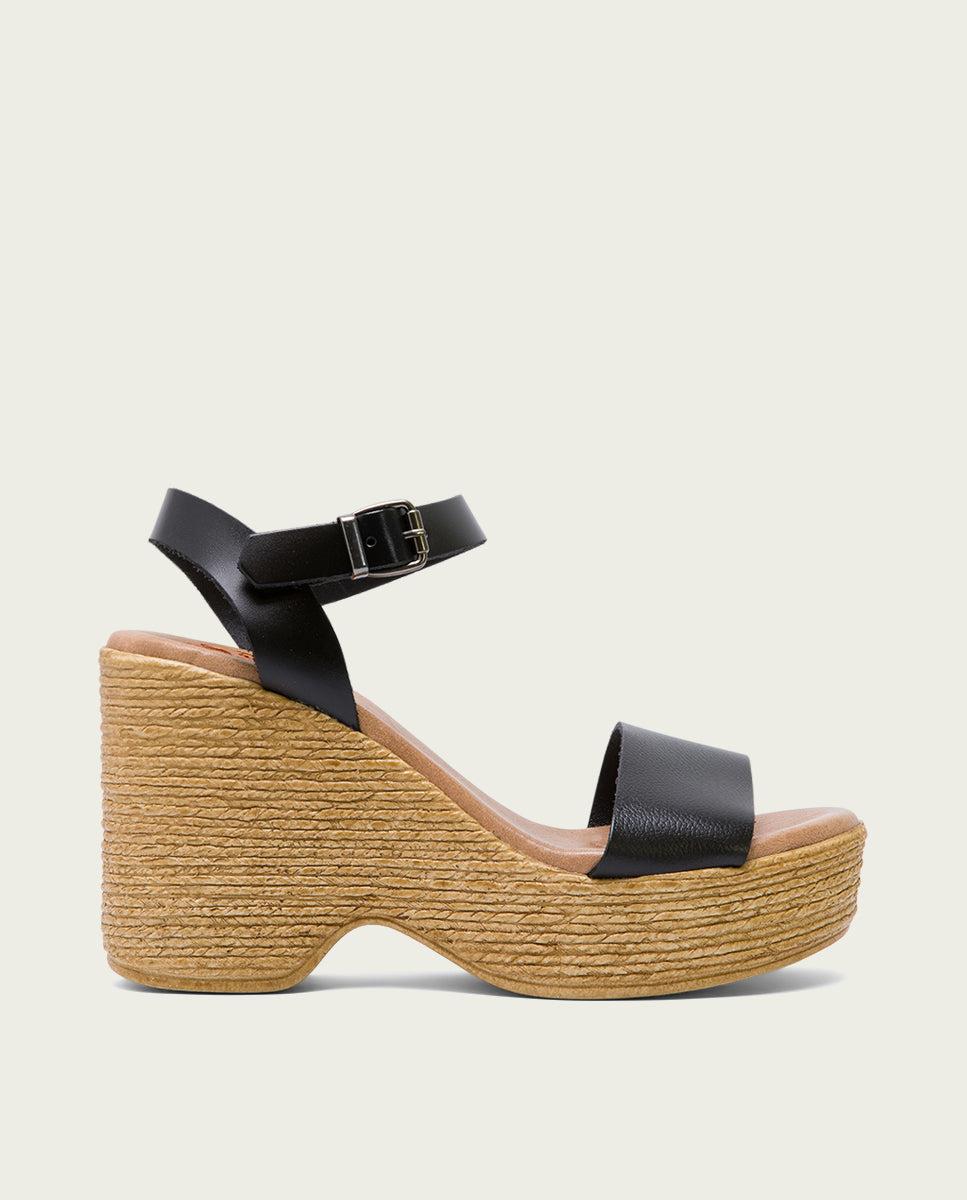 porronet SANDALIA TACON ALTO NEGRO MICHELE