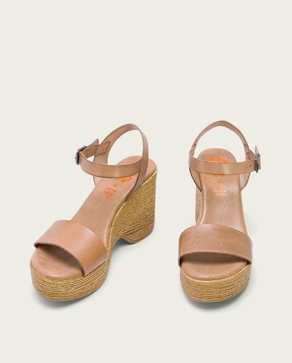 Porronet SANDALIA TACON ALTO TAUPE MICHELE