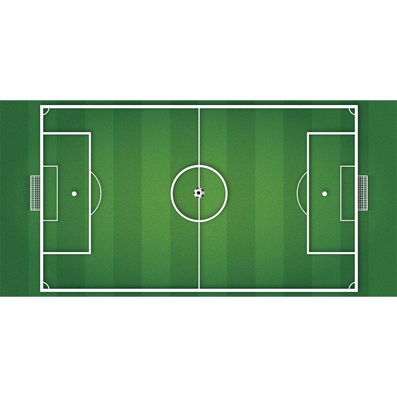 printodecor Alfombra Vinílica Infantil Campo de Futbol