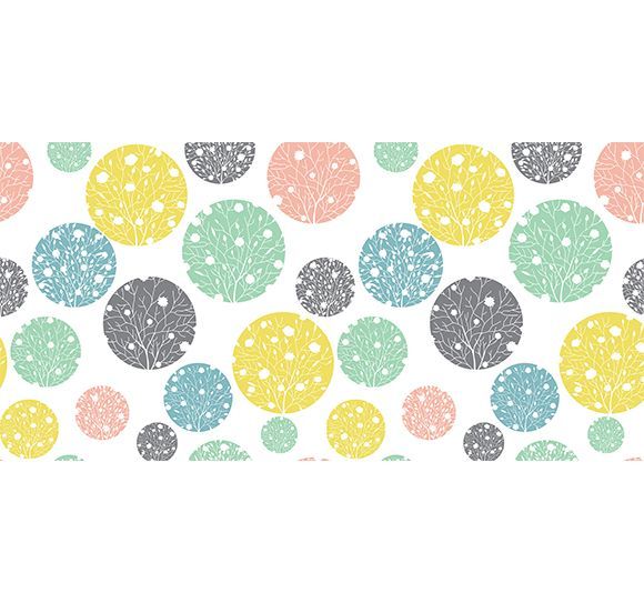 printodecor Alfombra Vinílica Infantil Orbes de Color