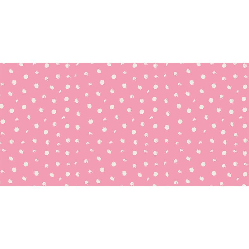 printodecor Alfombra Vinílica Infantil Polka Dots Pink