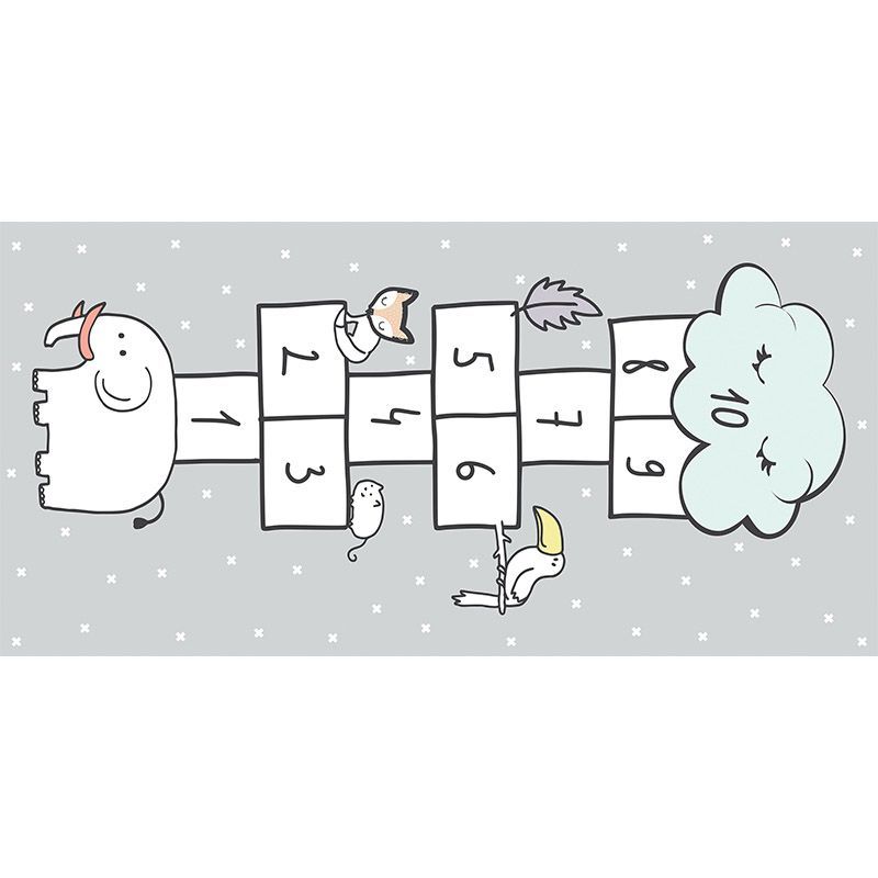 printodecor Alfombra Vinílica Infantil Rayuela Dreams